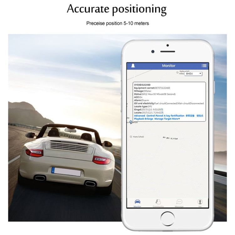 TK108 2G 2PIN Realtime Car Truck Vehicle Tracking GSM GPRS GPS Tracker, Support AGPS - Car Tracker by PMC TechLife | Online Shopping South Africa | PMC TechLife | Buy Now Pay Later Mobicred