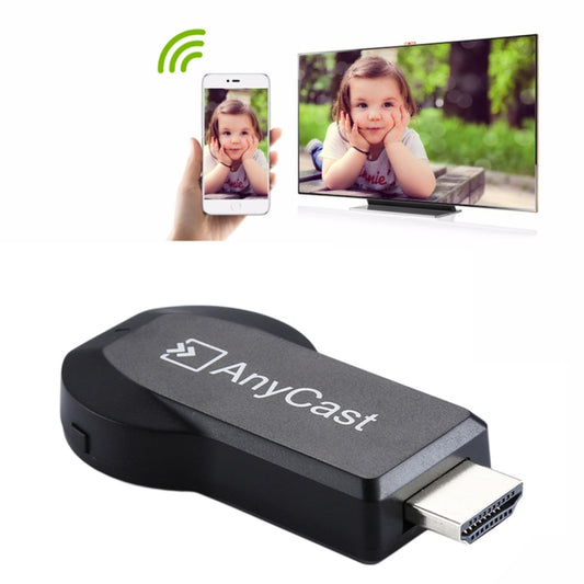 M2 Plus Wireless WiFi Display Dongle Receiver Airplay Miracast DLNA 1080P HDMI TV Stick for iPhone, Samsung, and other Android Smartphones(Black) - Wireless Display Dongle by PMC Jewellery | Online Shopping South Africa | PMC Jewellery