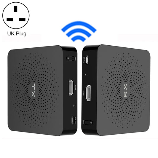 Measy W2H 60GHz 4K Ultra HD Wireless Transmission Kit, Transmission Distance: 30m, UK Plug - Set Top Box & Accessories by Measy | Online Shopping South Africa | PMC Jewellery | Buy Now Pay Later Mobicred