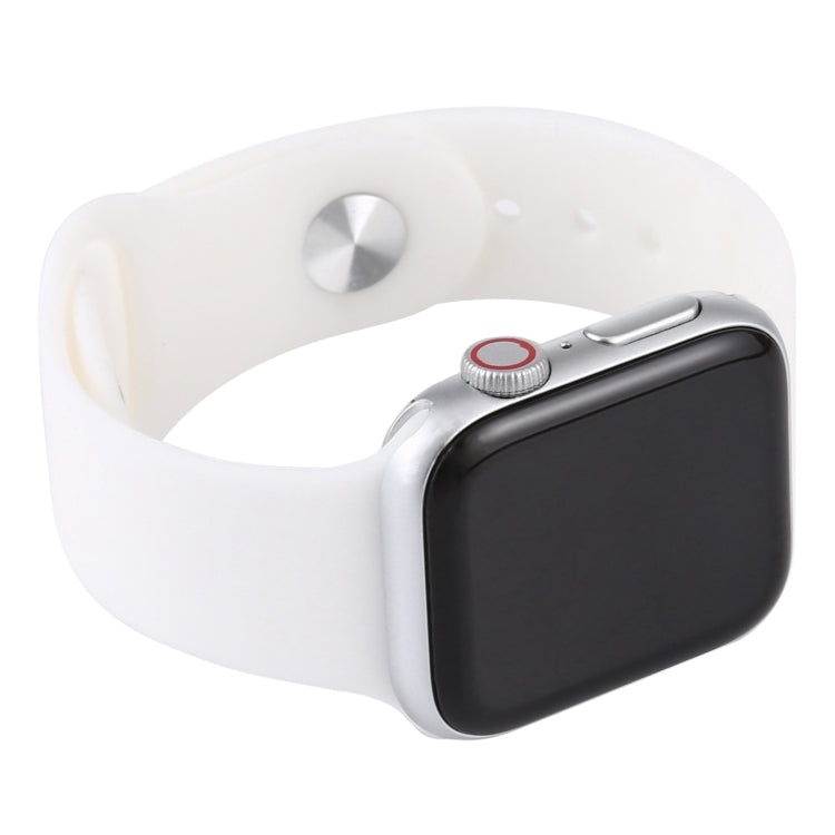 For Apple Watch Series 6 44mm Black Screen Non-Working Fake Dummy Display Model(White) - Watch Model by PMC Jewellery | Online Shopping South Africa | PMC Jewellery | Buy Now Pay Later Mobicred