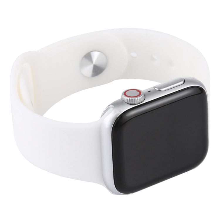 For Apple Watch Series 6 40mm Black Screen Non-Working Fake Dummy Display Model(White) - Watch Model by PMC Jewellery | Online Shopping South Africa | PMC Jewellery | Buy Now Pay Later Mobicred