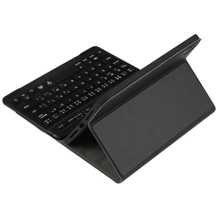 A06S Detachable Lambskin Texture Ultra-thin TPU Backlight Bluetooth Keyboard Leather Tablet Case with Stand For iPad mini 6 (Black) - For iPad mini by PMC Jewellery | Online Shopping South Africa | PMC Jewellery | Buy Now Pay Later Mobicred