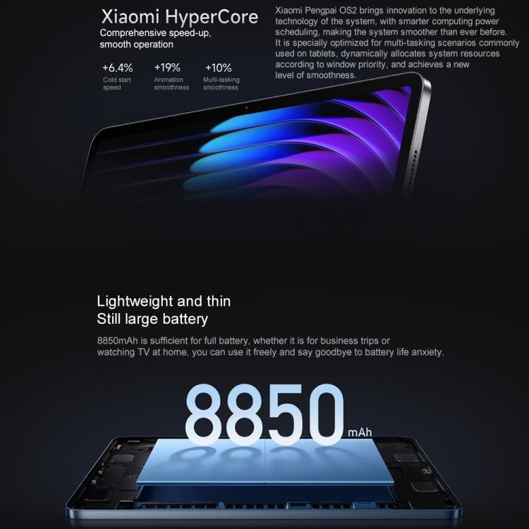Xiaomi Pad 7 11.2 inch, 8GB+128GB, HyperOS 2 Qualcomm Snapdragon 7+ Gen3 Octa Core (Green) - free shipping - PMc TechLife - Order now!