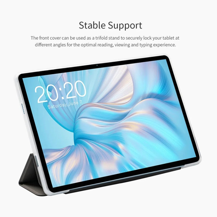 Teclast 3-Fold Holder Smart Tablet Leather Folio Case for Teclast M50 Plus - free shipping - PMC TechLife - Order now!
