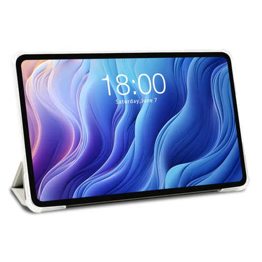 Teclast 3-Fold Holder Smart Tablet Leather Folio Case for Teclast T60 Plus - Teclast by TECLAST | Online Shopping South Africa | PMC Jewellery | Buy Now Pay Later Mobicred