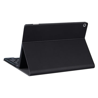 DY-E10 2 in 1 Removable Bluetooth Keyboard + Protective Leather Tablet Case with Holder for Lenovo Tab E10(Black) - Lenovo Keyboard by PMC Jewellery | Online Shopping South Africa | PMC Jewellery