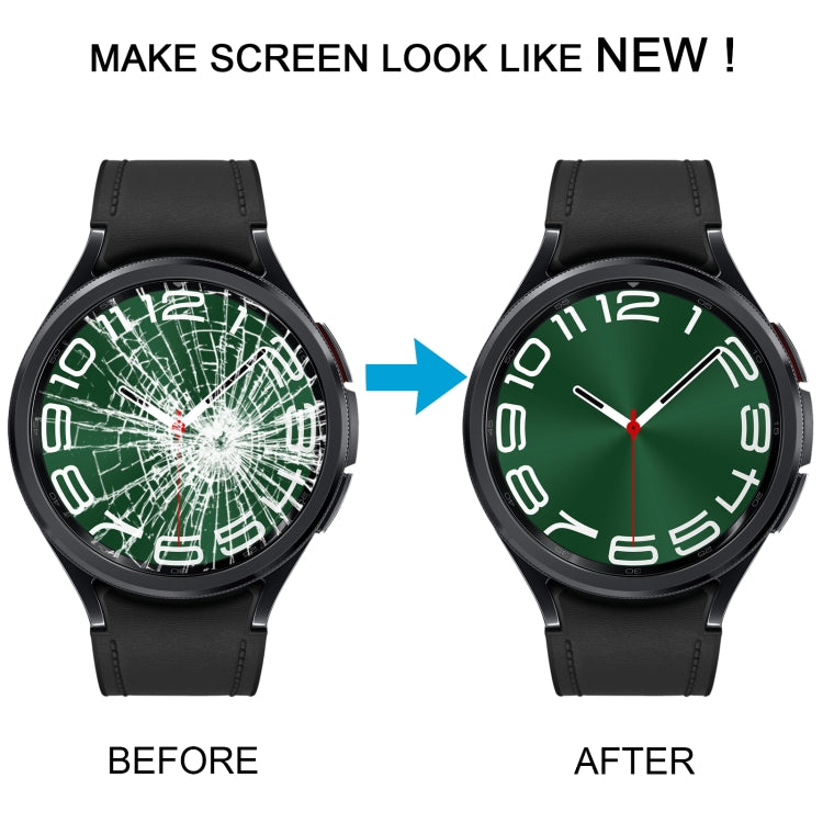 For Samsung Galaxy Watch6 Classic 43mm SM-R950 Original Front Screen Outer Glass Lens - free shipping - PMc TechLife - Order now!