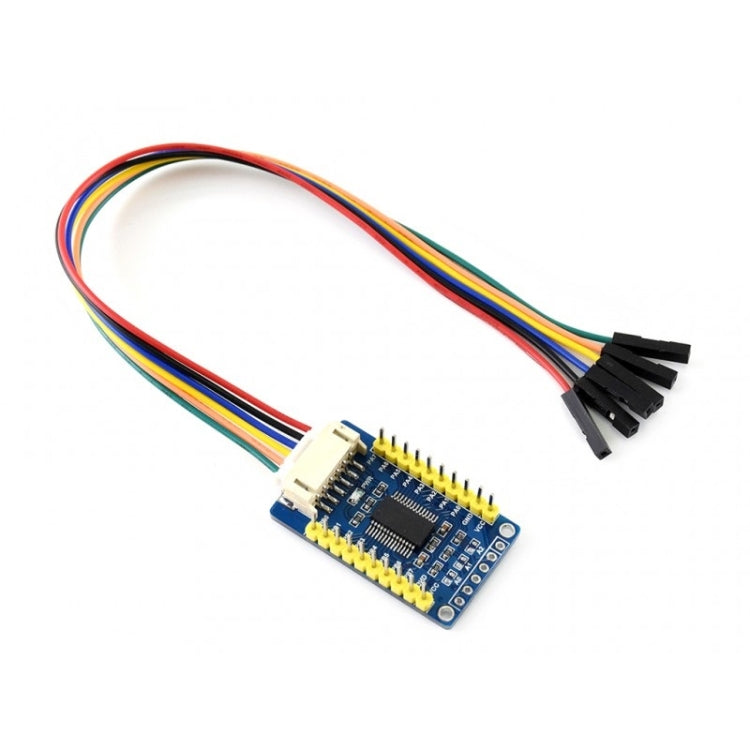 Waveshare MCP23017 IO Expansion Board, Expands 16 I/O Pins - Modules Expansions Accessories by Waveshare | Online Shopping South Africa | PMC TechLife | Buy Now Pay Later Mobicred