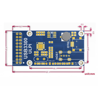 Waveshare USB3300 USB HS Board - Modules Expansions Accessories by Waveshare | Online Shopping South Africa | PMC Jewellery | Buy Now Pay Later Mobicred