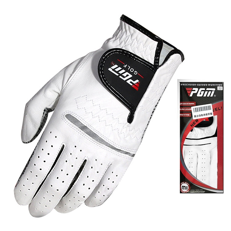 PGM Golf Sheepskin Anti-Slip Single Gloves for Men(Size: 22-Left Hand) - Safety Gloves by PGM | Online Shopping South Africa | PMC TechLife | Buy Now Pay Later Mobicred