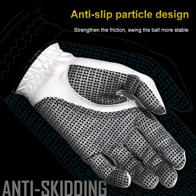 PGM Golf Sheepskin Anti-Slip Single Gloves for Men(Size: 26-Left Hand) - Safety Gloves by PGM | Online Shopping South Africa | PMC TechLife | Buy Now Pay Later Mobicred