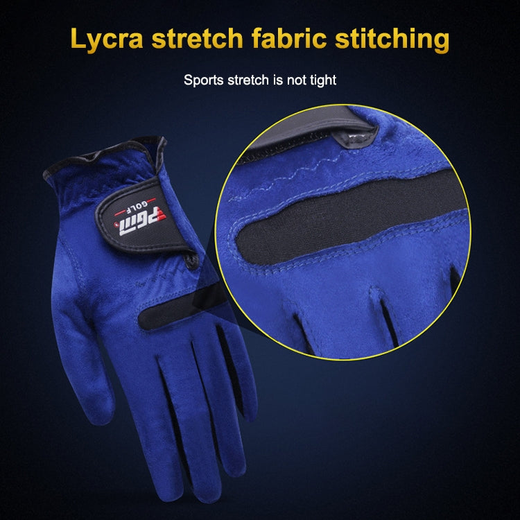 PGM Golf Microfiber Cloth Breathable Single Gloves for Men(Size: 26-Left Hand) - Safety Gloves by PGM | Online Shopping South Africa | PMC TechLife | Buy Now Pay Later Mobicred