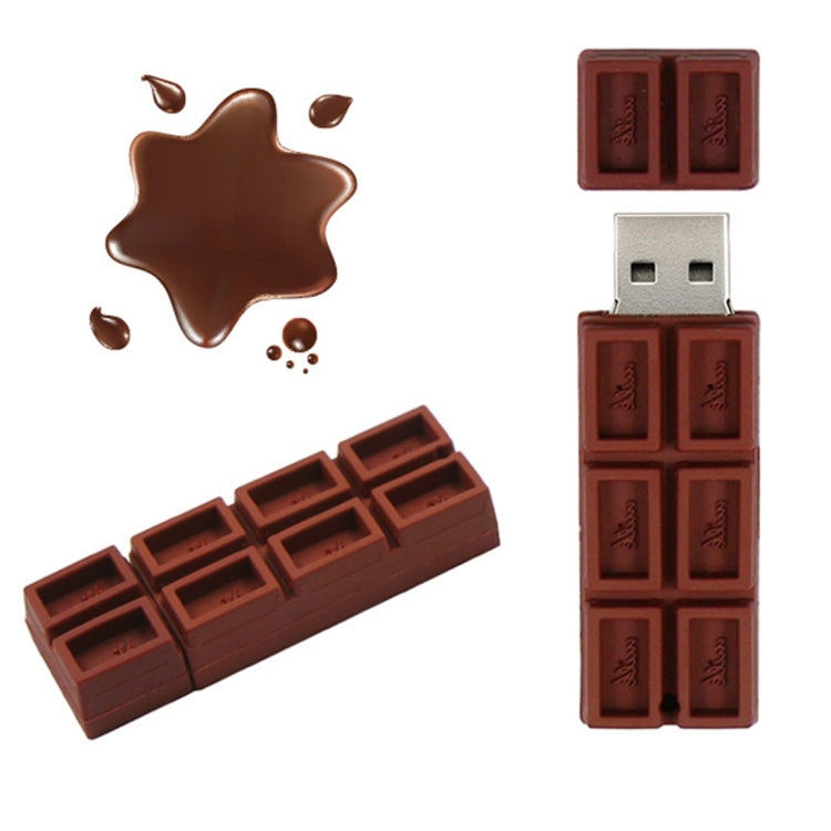 MicroDrive 128GB USB 2.0 Creative Chocolate U Disk - USB Flash Drives by MicroDrive | Online Shopping South Africa | PMC Jewellery | Buy Now Pay Later Mobicred