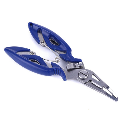 HENGJIA QT014 Multifunctional Stainless Steel Jaw Fishing Pliers Scissors Hook Removal Tool Line Cutter Fishing Tackle - Fish Gripper & Pliers by HENGJIA | Online Shopping South Africa | PMC Jewellery