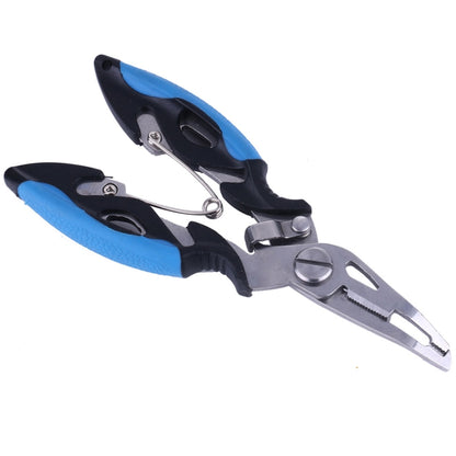 HENGJIA QT013 Multifunctional Stainless Steel Jaw Fishing Pliers Scissors Hook Removal Tool Line Cutter Fishing Tackle - Fish Gripper & Pliers by HENGJIA | Online Shopping South Africa | PMC Jewellery