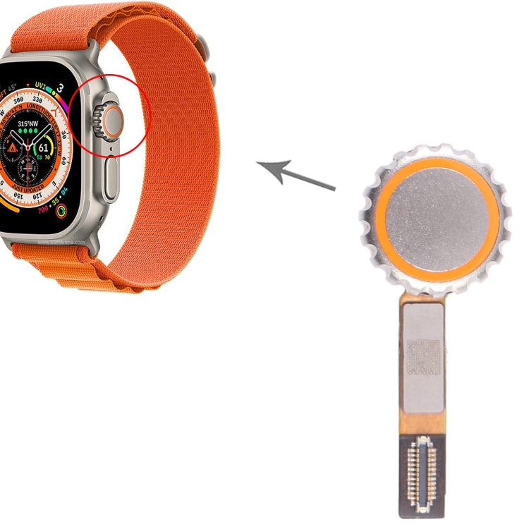 For Apple Watch Ultra 49mm Watch Crown Spin Axis Flex Cable - Other Parts by PMC TechLife | Online Shopping South Africa | PMC TechLife