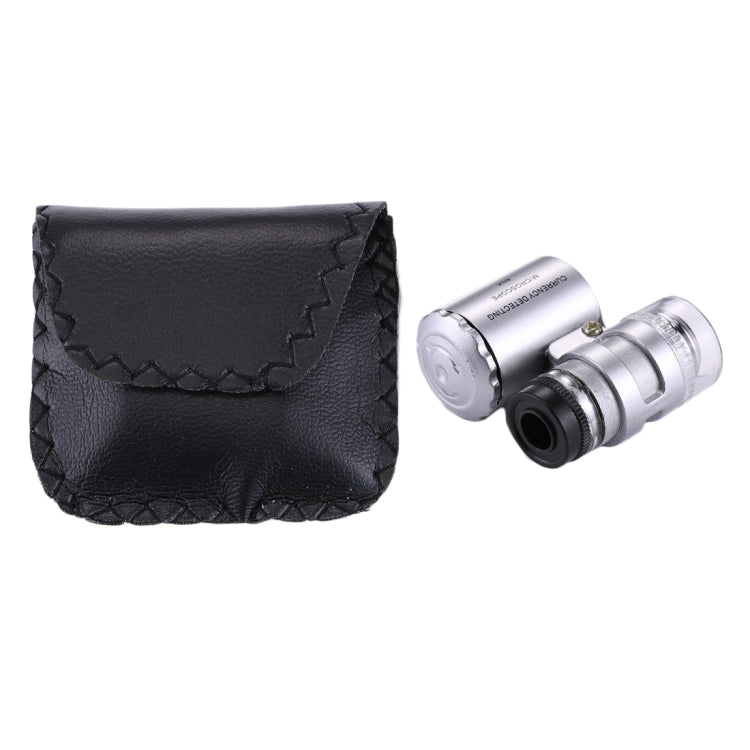 Mini Portable 60X Jewelry Appraisal Microscope with LED Light & Currency Detecting Function - free shipping - PMC TechLife - Order now!