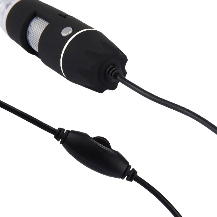 1000X Magnifier 0.3MP Image Sensor USB Digital Microscope with 8 LED & Professional Stand(Black) - Digital Microscope by PMC TechLife | Online Shopping South Africa | PMC TechLife | Buy Now Pay Later Mobicred