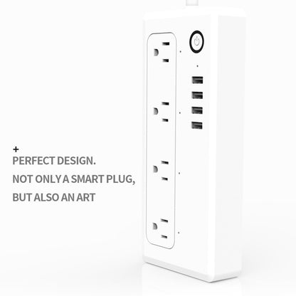 XS-A24 WiFi Smart Power Plug Socket Wireless Remote Control Timer Power Switch with USB Port, Compatible with Alexa and Google Home, Support iOS and Android, US Plug - Smart Socket by PMC Jewellery | Online Shopping South Africa | PMC Jewellery