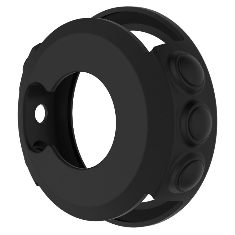 Solid Color Silicone Watch Protective Case for Garmin Fenix 5(Black) - Screen Protector by ENKAY | Online Shopping South Africa | PMC TechLife | Buy Now Pay Later Mobicred