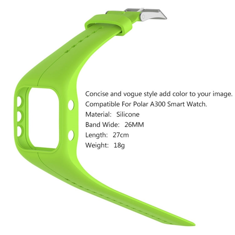 Smart Watch Silicome Watch Band for POLAR A300(White) - free shipping - PMC TechLife - Order now!