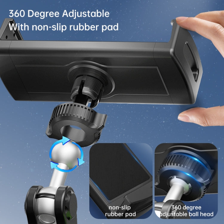 UBA-P1L Car Flexible Tablet Suction Cup Clamp Holder with Extension Rod without Remote Control - Car Holders by PMC Jewellery | Online Shopping South Africa | PMC Jewellery