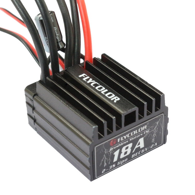 Flycolor Thunder Series 18A Sensorless Brushless Electronic Speed Controller for RC Car - Motor & Speed Controller by PMC Jewellery | Online Shopping South Africa | PMC Jewellery