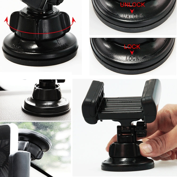 3R-1005 Universal Car Suction Cup Mount Bracket Phone Holder for 68-80mm Mobile Phone - Car Holders by 3R | Online Shopping South Africa | PMC Jewellery