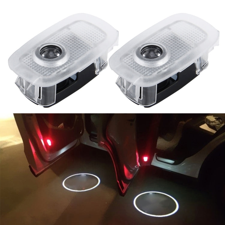 2 PCS LED Car Door Welcome Logo Car Brand 3D Shadow Light for Mercedes-Benz S (W221) 2006--2013 - Door Lights by PMC Jewellery | Online Shopping South Africa | PMC Jewellery