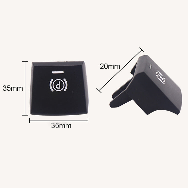 Auto Parking Switch Cover Replacement Handbrake P Key Button for BMW 5 / 6 Series 2014/07-2017/05 - Car Switches by PMC TechLife | Online Shopping South Africa | PMC TechLife | Buy Now Pay Later Mobicred