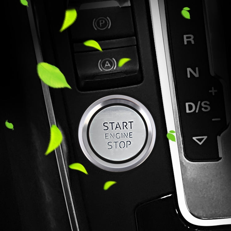 Car Engine Start Key Push Button Ring Trim Aluminum Alloy Sticker Decoration for Audi(Silver) - free shipping - PMC TechLife - Order now!