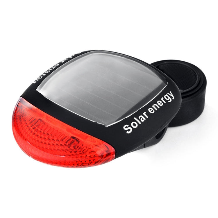 2 PCS 3W 240LM USB Solar Energy Motorcycle / Bicycle Light Set, Front Light+Back Light(Black) - Headlights by PMC TechLife | Online Shopping South Africa | PMC TechLife | Buy Now Pay Later Mobicred