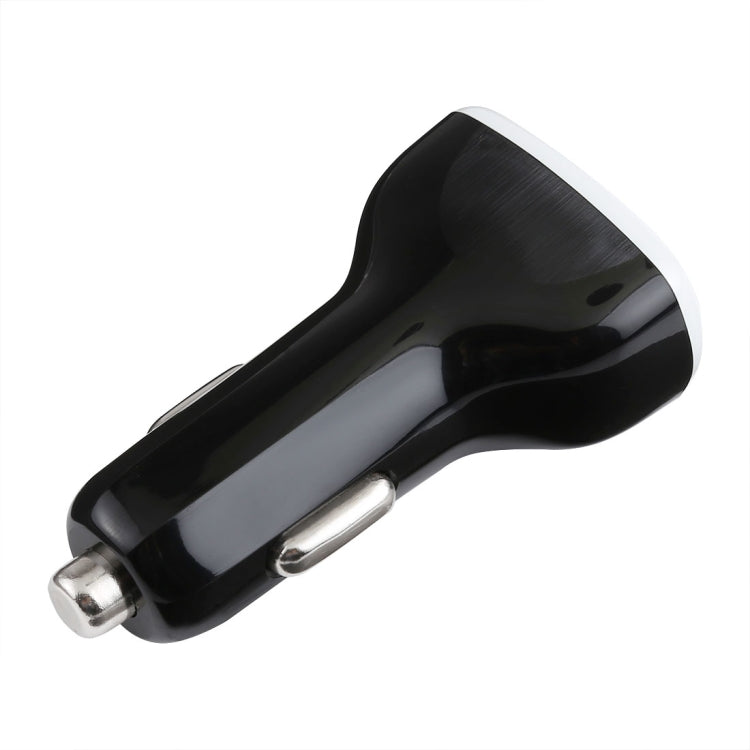 LZ-429 QC3.0 2.4A Three USB Ports Smart Quick Car Charger(Black) - Car Charger by PMC Jewellery | Online Shopping South Africa | PMC Jewellery