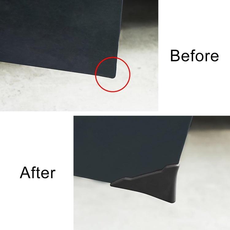 Universal Car Body Silicone Anti-collision Sticker Door corner Protector(Black) - Decorative Sticker by PMC TechLife | Online Shopping South Africa | PMC TechLife | Buy Now Pay Later Mobicred