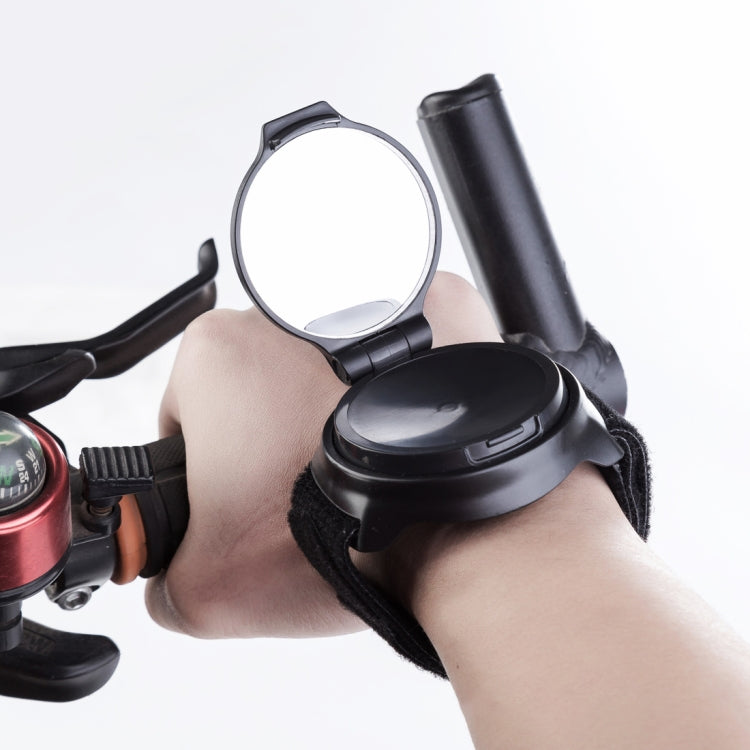 Bicycle 360 Degree Back Mirror Arm Wrist Strap Rear View Mirror - View Mirrors by PMC TechLife | Online Shopping South Africa | PMC TechLife