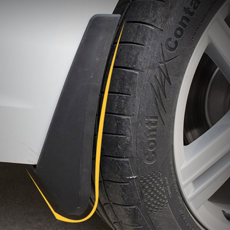 4 PCS Car Auto Semi-Rigid PVC Splash Flaps Mudguards Fender Guard for Audi A3 Sedan 2014 - Mudguards by PMC TechLife | Online Shopping South Africa | PMC TechLife | Buy Now Pay Later Mobicred