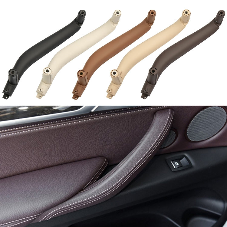Car Left Side Inside Doors Handle Pull Trim Cover for BMW X5 / X6, Left Driving (Black) - Door Handles by PMC TechLife | Online Shopping South Africa | PMC TechLife