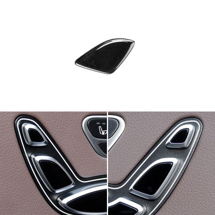 Car Right Side Seat Headrest Adjustment Switch Button for Mercedes-Benz S Class W222 2014-2019, Left Driving - Seat Accessories by PMC Jewellery | Online Shopping South Africa | PMC Jewellery