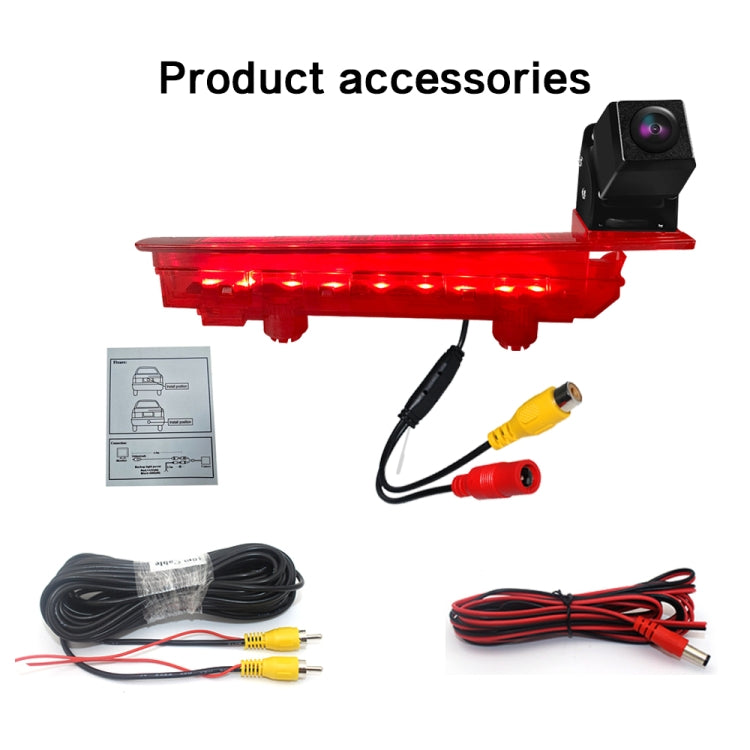 PZ470 Car Waterproof 170 Degree Brake Light View Camera for Volkswagen T5 / T6 2010-2017 - Rear View Cameras by PMC Jewellery | Online Shopping South Africa | PMC Jewellery