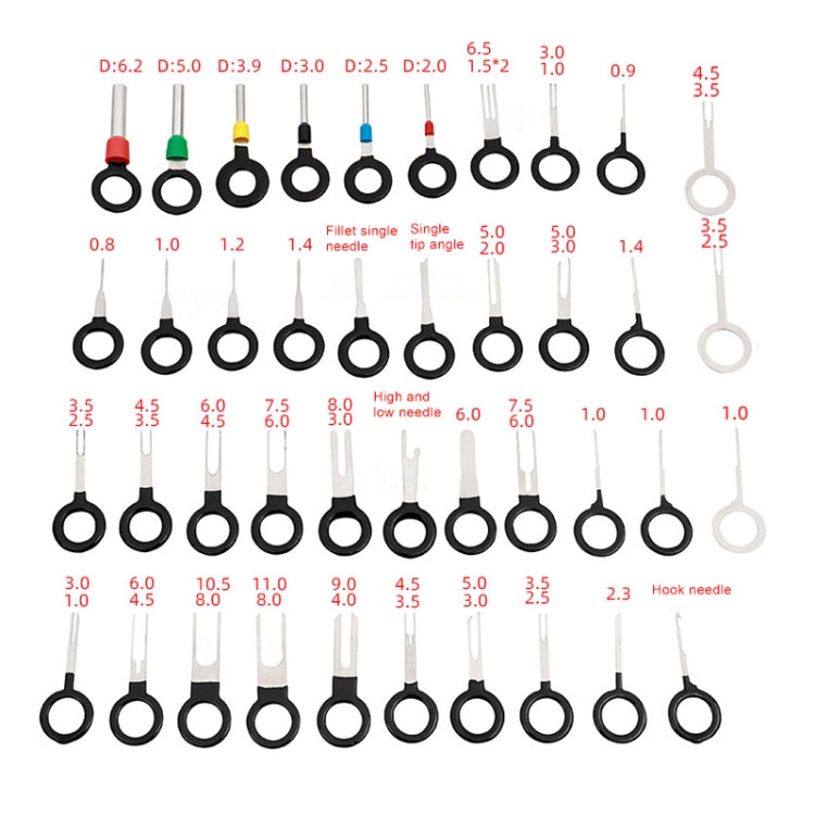 41 in 1 Car Plug Circuit Board Wire Harness Terminal Extraction Pick Connector Crimp Pin Back Needle Remove Tool - free shipping - PMC TechLife - Order now!
