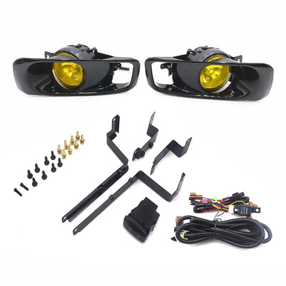 1 Pair Car Modified Front Fog Light for Honda Civic 1999-2000 (Yellow Light) - Fog / Driving Lights by PMC Jewellery | Online Shopping South Africa | PMC Jewellery