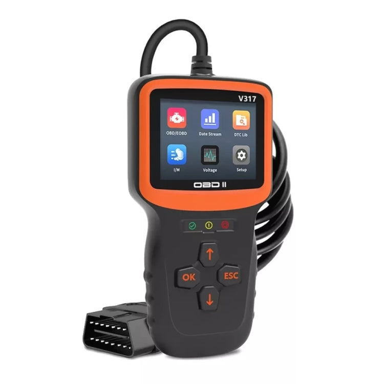 V317 Car Fault Detector OBD2 ELM327 Scanner Code Reader - free shipping - PMC TechLife - Order now!