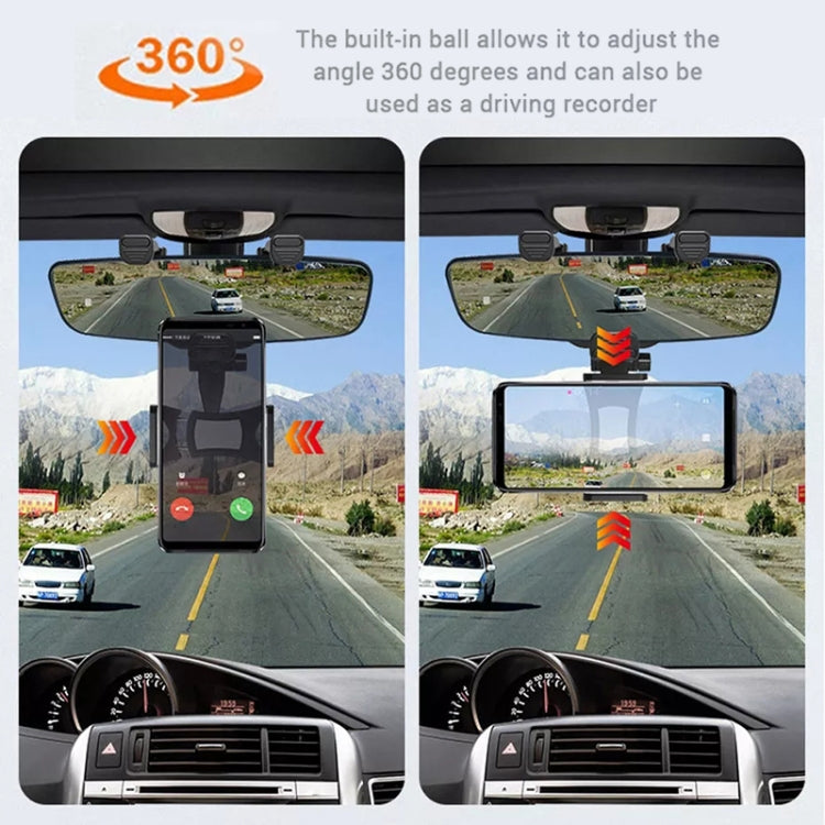 Car Rearview Mirror Phone Holder Universal Navigation Bracket - Car Holders by PMC TechLife | Online Shopping South Africa | PMC TechLife