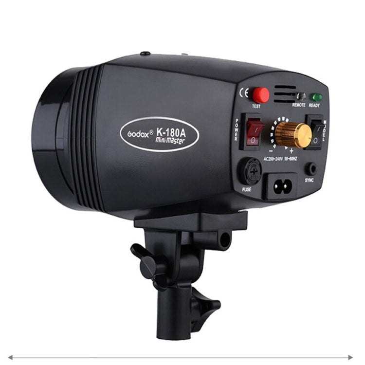 Godox K-180A Mini Master 180Ws Studio Flash Light Photo Flash Speedlight(AU Plug) - Shoe Mount Flashes by Godox | Online Shopping South Africa | PMC Jewellery | Buy Now Pay Later Mobicred