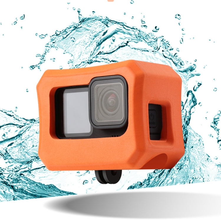 EVA Floaty Case for GoPro HERO10 Black / HERO9 Black (Orange) - Floaty Sponge by PMC TechLife | Online Shopping South Africa | PMC TechLife