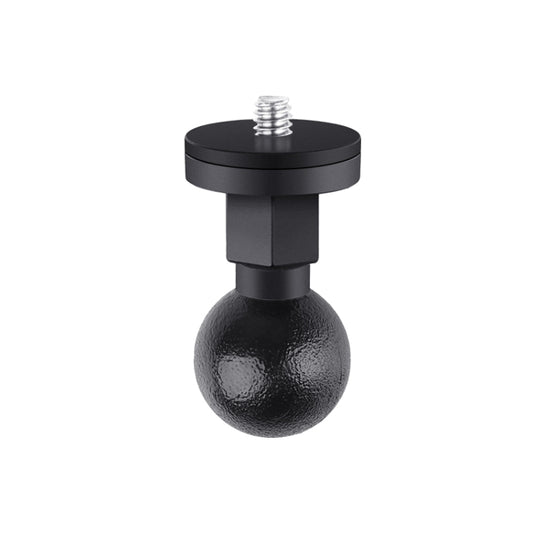 25mm 1/4 inch Screw ABS Ball Head Adapter Mount(Black) - Mount & Holder by PMC Jewellery | Online Shopping South Africa | PMC Jewellery