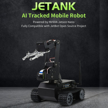 Waveshare JETANK AI Tracked Mobile Robot Kit, Based on Jetson Nano, EU Plug - Robotics Accessories by WAVESHARE | Online Shopping South Africa | PMC Jewellery