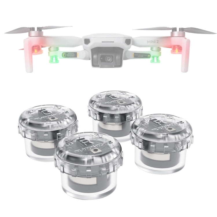 Sunnylife 2-Green + 2-Red Night Strobe LED Light Indicator Light for DJI Mavic 2 / Mini / Mavic Air 2 / FPV - Others by Sunnylife | Online Shopping South Africa | PMC TechLife | Buy Now Pay Later Mobicred