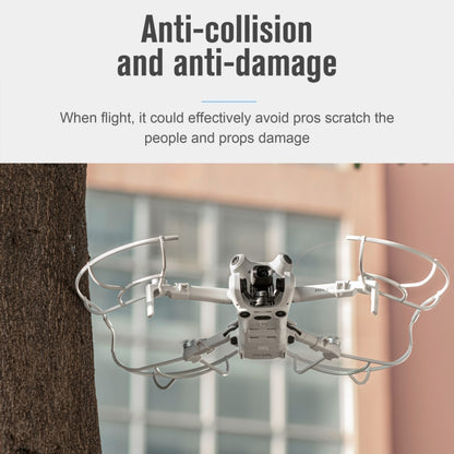 For DJI Mini 4 Pro STARTRC Drone Propeller Protective Guard Anti-collision Ring (Grey) - Other by STARTRC | Online Shopping South Africa | PMC Jewellery | Buy Now Pay Later Mobicred