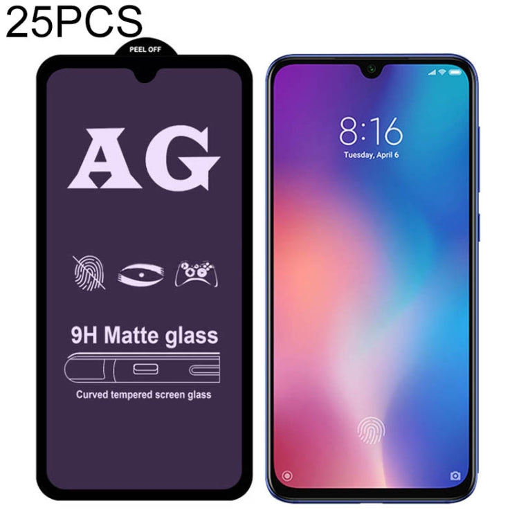 25 PCS AG Matte Anti Blue Light Full Cover Tempered Glass For Xiaomi Mi 6X / A2 -  by PMC Jewellery | Online Shopping South Africa | PMC Jewellery